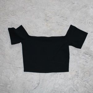Unknown Brand Off the Shoulder Crop Top